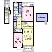 アイランド花月 Ⅱの間取り画像