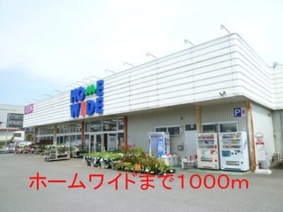 近くのホームワイドまで1,000m（徒歩13分）