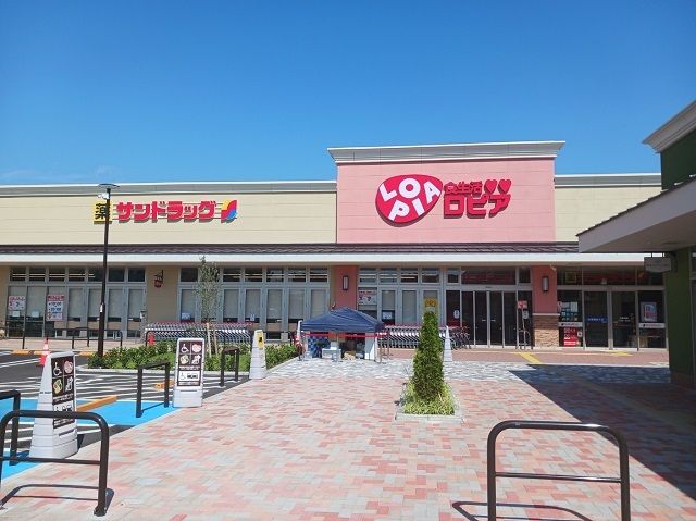 近くのロピア取手店まで380m（徒歩5分）