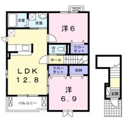 フルールの間取り画像
