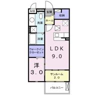 BROOK SIDEの間取り画像