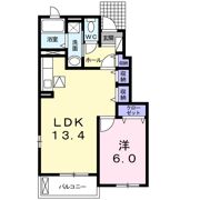 サンリット ヴィレッジ Ⅰの間取り画像