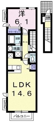 グリーンパークの間取り画像