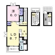 ヒラソルの間取り画像