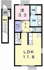 ハイポワールの間取り画像
