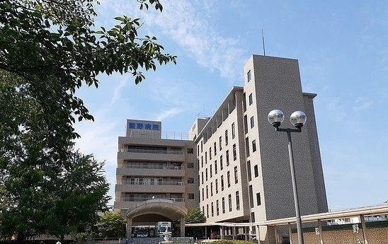近くの藍野病院まで600m(徒歩8分)
