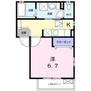 アリーナ堀田の間取り画像
