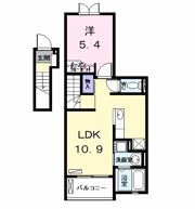 アリビエ Ⅰの間取り画像