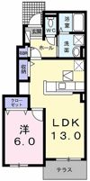 ミルトD （mild）の間取り画像