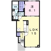 プリュス ボナールの間取り画像