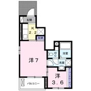 ラーク豊田町 Ⅰの間取り画像