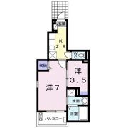 プルメリアAの間取り画像