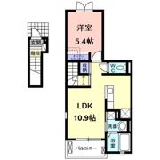 ウエストスワンプCの間取り画像