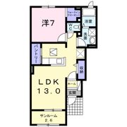 レフィナードの間取り画像