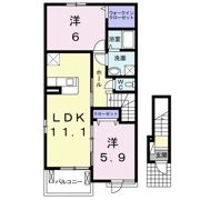 コンフォートの間取り画像