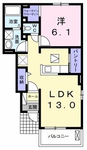 フィオーレの間取り画像