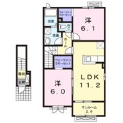 ジョワメゾンAの間取り画像