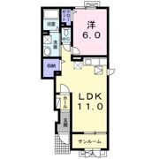 カーサ・アマーレSAIWAIⅠの間取り画像