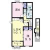 カーサ・アマーレSAIWAIⅠの間取り画像