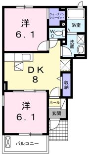 エトワールⅠの間取り画像