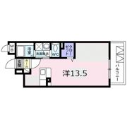 パ－ク鴨池の間取り画像