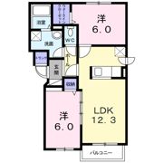 KH中島公園の間取り画像