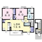 ラ・フランセ5の間取り画像