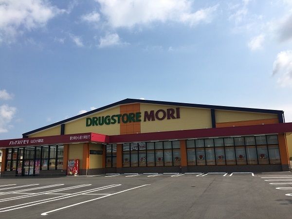 近くのドラッグストアモリまで250m(徒歩4分)