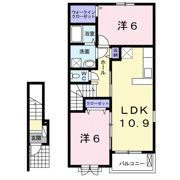 ランプロン アヤ Ⅰの間取り画像