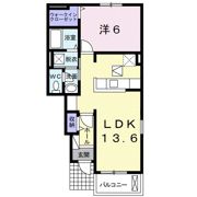 ランプロン アヤ Ⅱの間取り画像