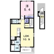 アルコバレーノ Bの間取り画像