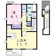 アルワクトCの間取り画像