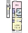 ソレアードⅤ Aの間取り画像