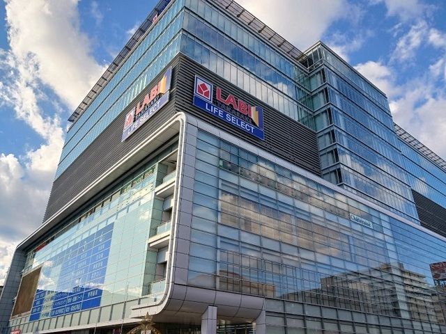 近くのヤマダデンキLABI1高崎まで750m（徒歩10分）
