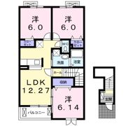 シャルマン コピーヌの間取り画像