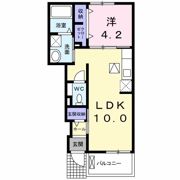 スターハイツ NS Aの間取り画像