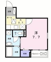 エスポワール エイティの間取り画像
