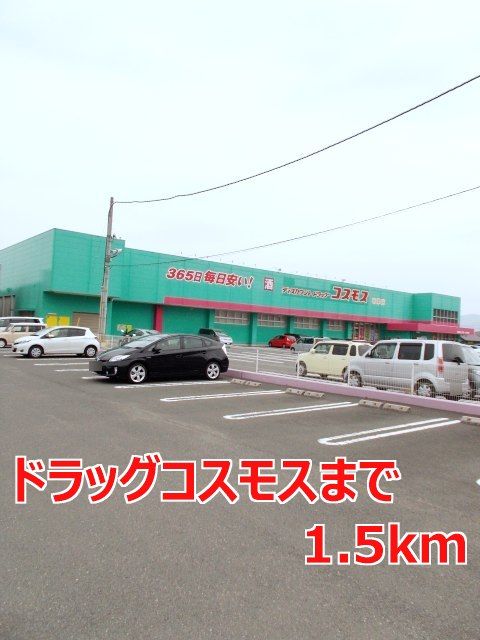 近くのドラッグコスモスまで1,500m（徒歩19分）