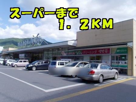 近くのスーパーまで1,200m(徒歩15分)