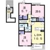 グレイス新の間取り画像