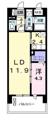 メゾン・ド・プリュネの間取り画像
