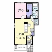 メリディアンベル稲葉の間取り画像