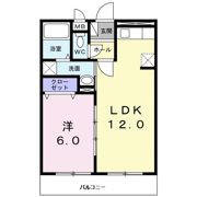 エスポワール北山Ⅱの間取り画像