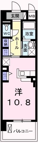 プラシード 栄の間取り画像