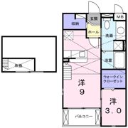 ビューティームーンCの間取り画像