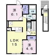 グランベルⅠの間取り画像