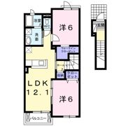 クラールハイムⅡの間取り画像