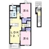 クラールハイムⅡの間取り画像