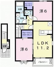 ポンデ・アルカンシェルの間取り画像