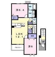 パールウイングⅢの間取り画像